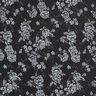 Chambray Små rosor – svart/vit,  thumbnail number 1
