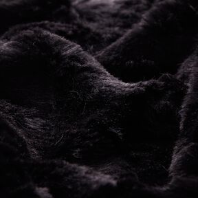Fuskpäls Virvlar – svart, 