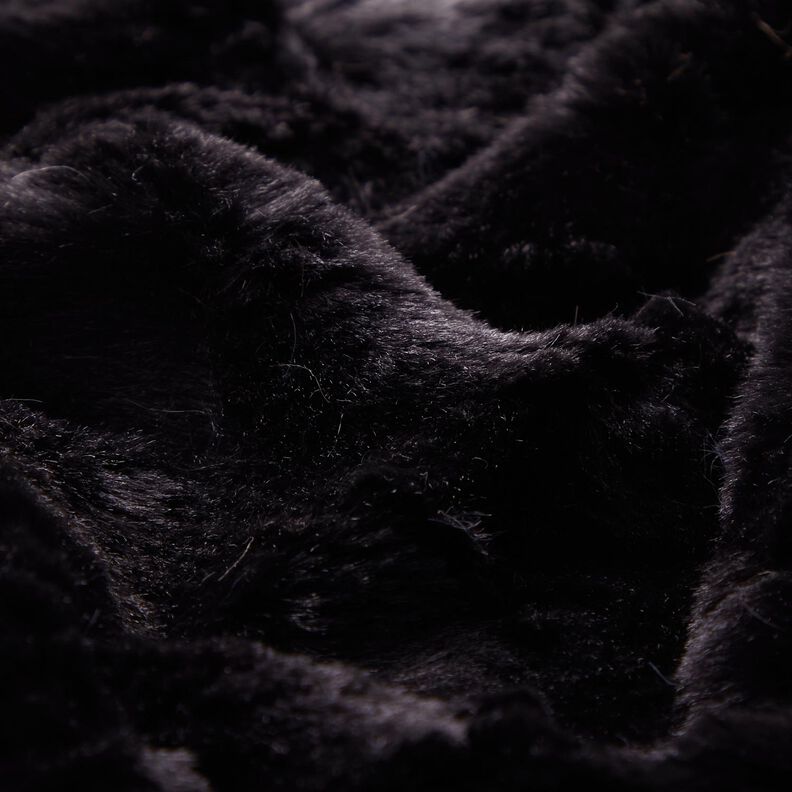 Fuskpäls Virvlar – svart,  image number 3