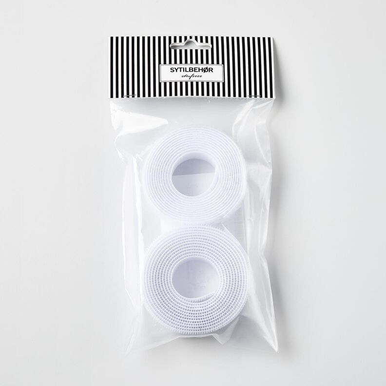 Klettband Set [2 x 2m | 30 mm] – vit,  image number 1