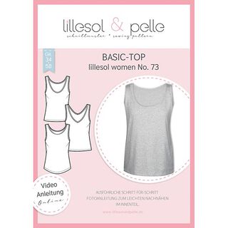 Basic topp | Lillesol & Pelle No. 73 | 34-58, 