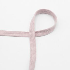 platt snodd Huvtröja Bomull [15 mm] – ljus gammelrosa, 