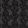 Klädtyg jacquard Brokad blommor – svart,  thumbnail number 5