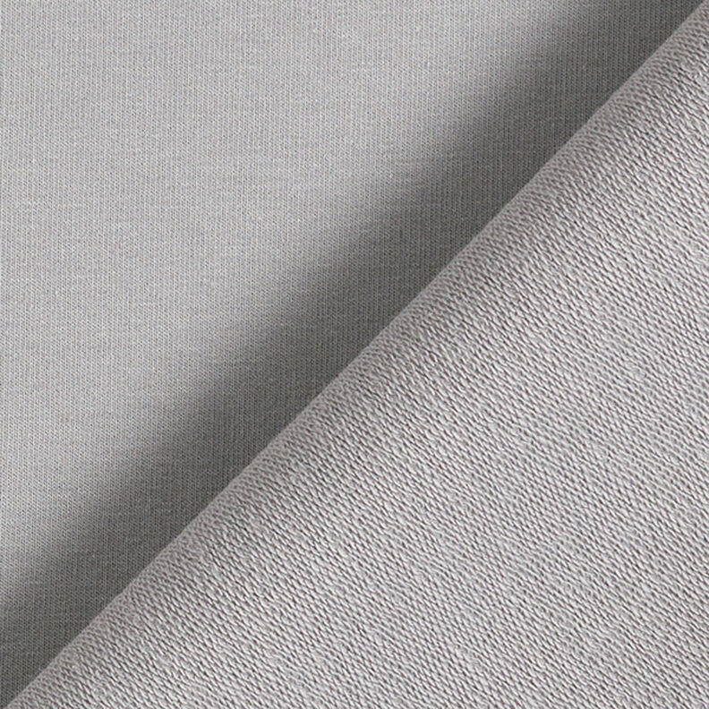 French Terry tungt – silver,  image number 3