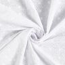 Bomullsbatist Engelskt broderi Blomkransar – vit,  thumbnail number 5