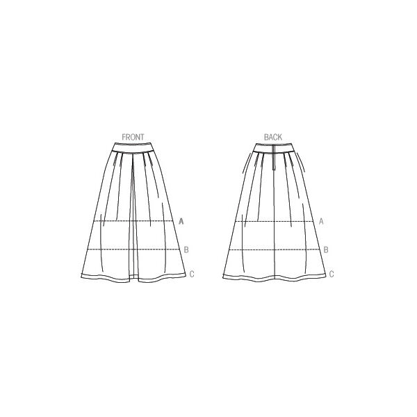 Kjol, Vogue 9090 | 34 - 50, image number 10