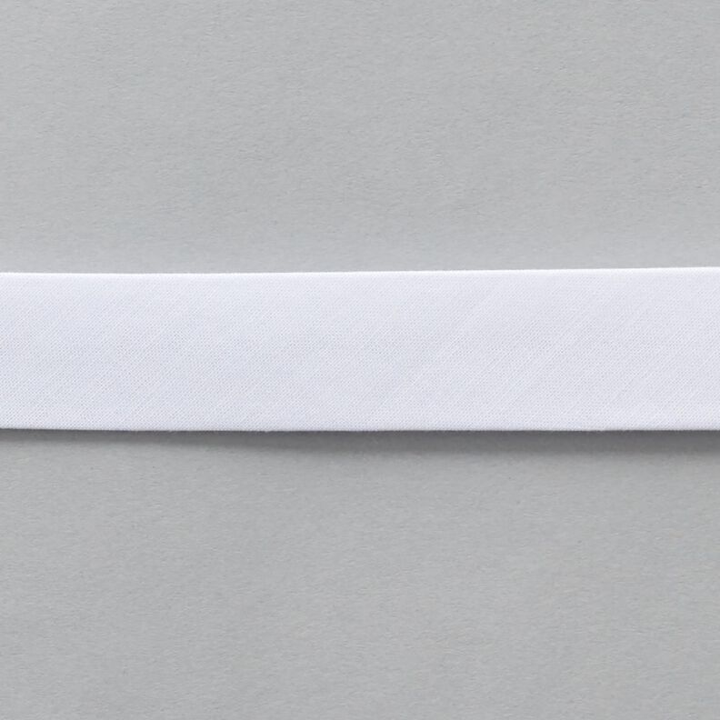 Snedslå ekologisk bomull [20 mm] – vit,  image number 1