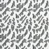 Stickad Jacquard abstrakt leopardmönster – vit,  thumbnail number 1
