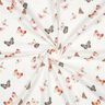 Muslin/Dubbel-krinkelväv Vackra fjärilar Digitaltryck | Poppy Fabrics – elfenbensvit/persikofärgad,  thumbnail number 3
