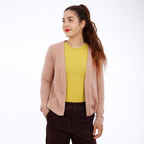 FRAU JACKY - cardigan med påsydda fickor, Studio Schnittreif  | XS -  XXL,  image number 11