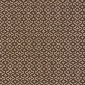 Stickad jacquard romber – beige/brun, 