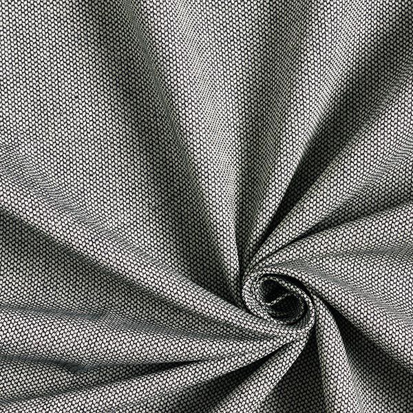 Möbeltyg Jacquard mini punkter – svart, image number 1