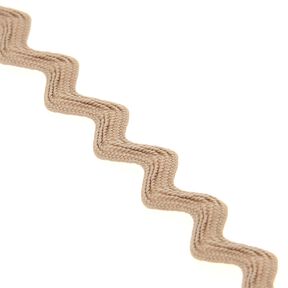 Tandad fläta [12 mm] – beige, 