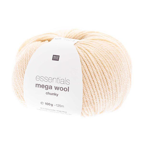 Essentials Mega Wool chunky | Rico Design – sand,  image number 1