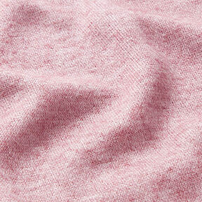 Stickat tyg Viskosmix Melange – pastellviolett, 