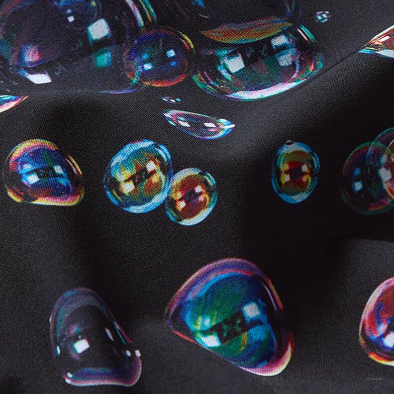 Softshell såpbubblor Digitaltryck – svartblå,  image number 3