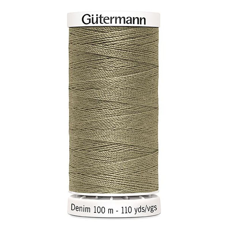 Jeanstråd [2725] | 100 m | Gütermann – khaki,  image number 1