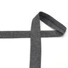 Snedslå Bomullsjersey Melange [20 mm] – antracit,  thumbnail number 2