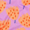 Bomullspoplin Tulips | Nerida Hansen – lavender/persikofärgad,  thumbnail number 2