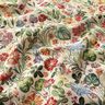 Dekorationstyg Gobeläng sprakande blomsterträdgård – ljusbeige/grön,  thumbnail number 2