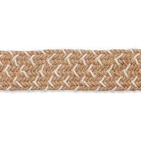 Väskremsband [ Bredd: 30 mm ] – natur/yllevit, 
