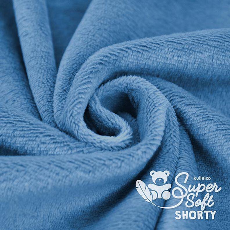 Plysch SHORTY [1 m x 0,75 m | lugg: 1,5 mm]  - navy | Kullaloo,  image number 4