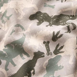 Sweatshirt Ruggad kamouflage-dinosaurier Melange – ljus gråbrun/vass, 
