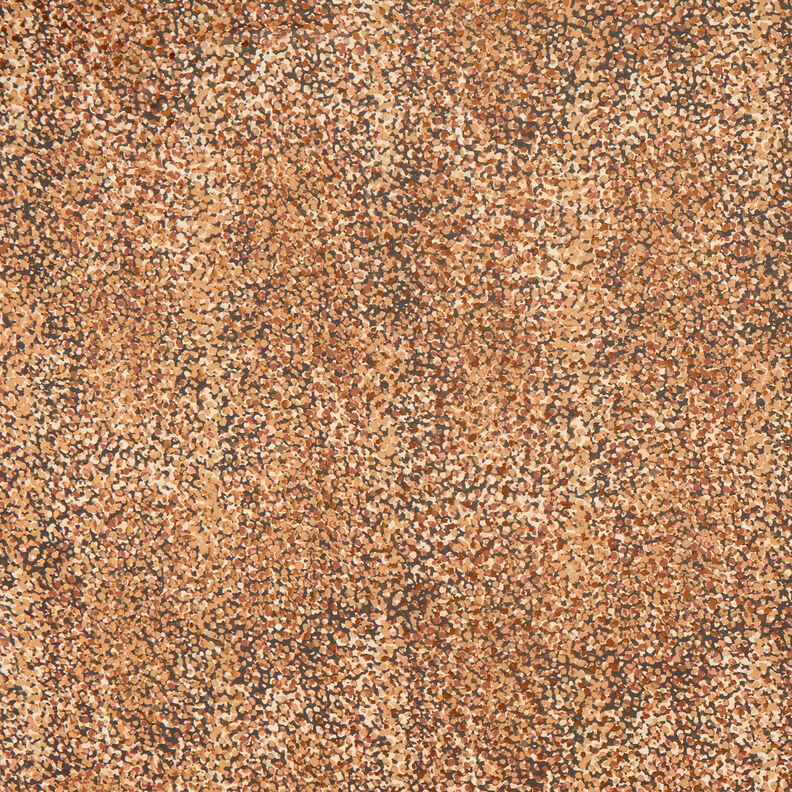 Crepe-chiffong fläckar och guldprickar – brun/guldmetallic,  image number 1