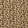 Muslin Quiltat tyg leo-tryck – beige/svart,  thumbnail number 1