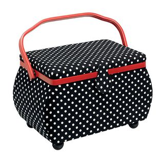 Sykorg Polka Dots [ Mått: 32 x 20,5 x 20 cm ] | Prym – svart, 