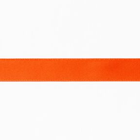Satinband [15 mm] – brandgul, 
