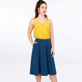 FRAU BELLA - klockad kjol med fickor, Studio Schnittreif | XS - XXL, 
