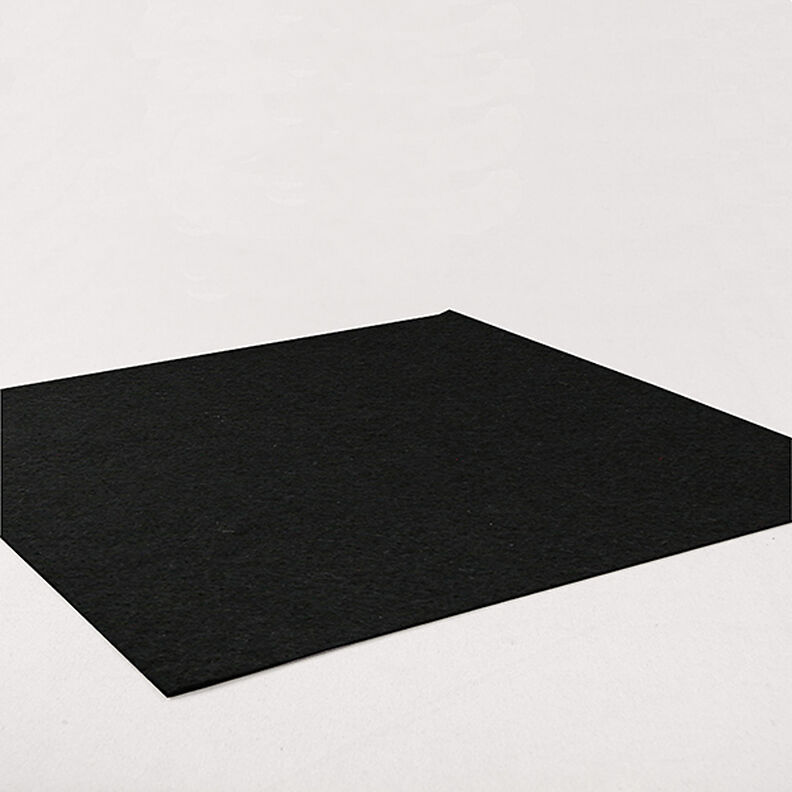 Filt 45 cm / 4 mm tjockt – svart,  image number 2