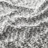 Stickat tyg effektgarn – svart/vit,  thumbnail number 2