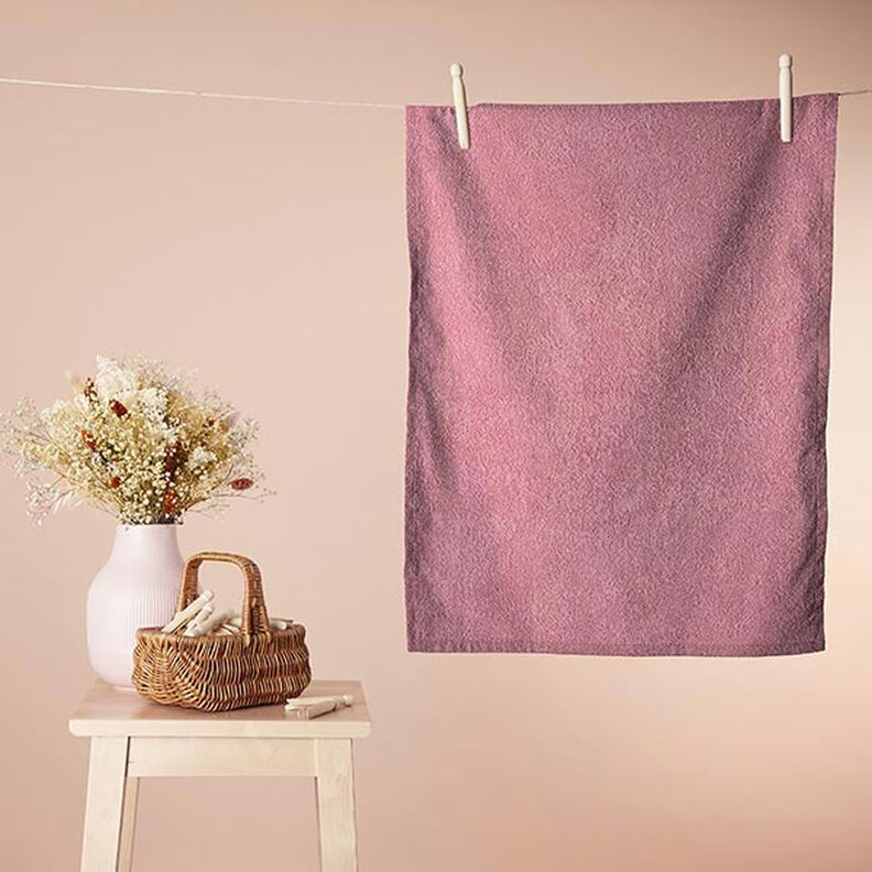 Frottétyg – gammalt rosa, image number 7