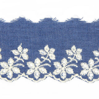 Festong Jeansbroderi (55 mm) 5 – jeansblå, 