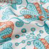 Viskos Voile Ibiza blommor – ljusbeige,  thumbnail number 6