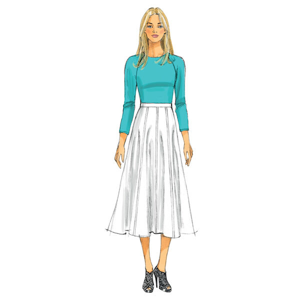 Kjol, Butterick 6179|40 - 48, image number 4