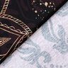 BomullsjerseyBrodyrtyg mandala med guldprickar | Glitzerpüppi – svartbrun/guld,  thumbnail number 4