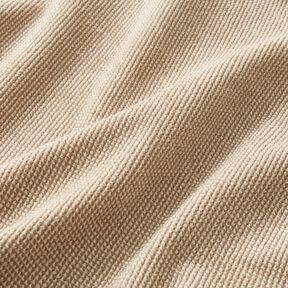 Stoppningstyg Melange mjukt – mörkbeige, 