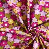Bomullsjersey Färgglada blommor | Poppy Fabrics – druva,  thumbnail number 3