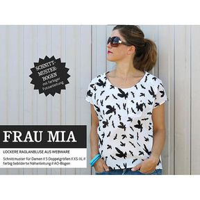 FRAU MIA - ledig raglanblus, Studio Schnittreif  | XS -  XL, 