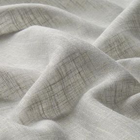 Gardintyg voile linnelook 300 cm – ljusgrått, 