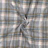 Quiltat tyg Flanell Rutigt | Poppy Fabrics – grått,  thumbnail number 3