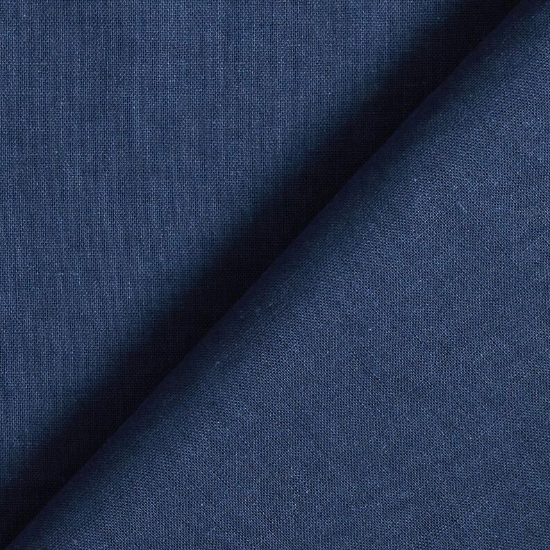blandning av tvättad linne-bomull – nattblå,  image number 3