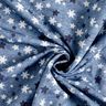 Sweatshirt Ruggad snöflingor och stjärnor Digitaltryck – blågrått,  thumbnail number 4