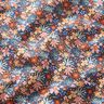 Bomullstyg Poplin Små blommor – indigo/ljus gammelrosa,  thumbnail number 2