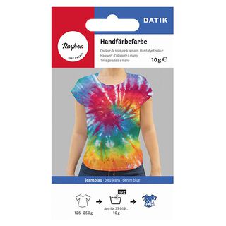 Batik-handfärgningsfärg | Rayher – jeansblå, 
