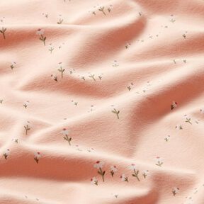 Bomullsjersey prästkrageäng – rose, 