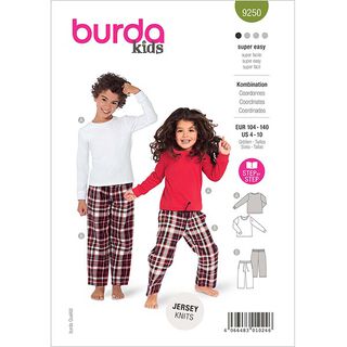 Kombination | Burda 9250 | 104-140, 